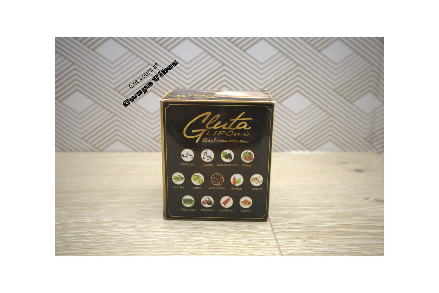 Gluta Lipo Coffee 13-in-1, Whitening & Slimming, 10 - Sachets