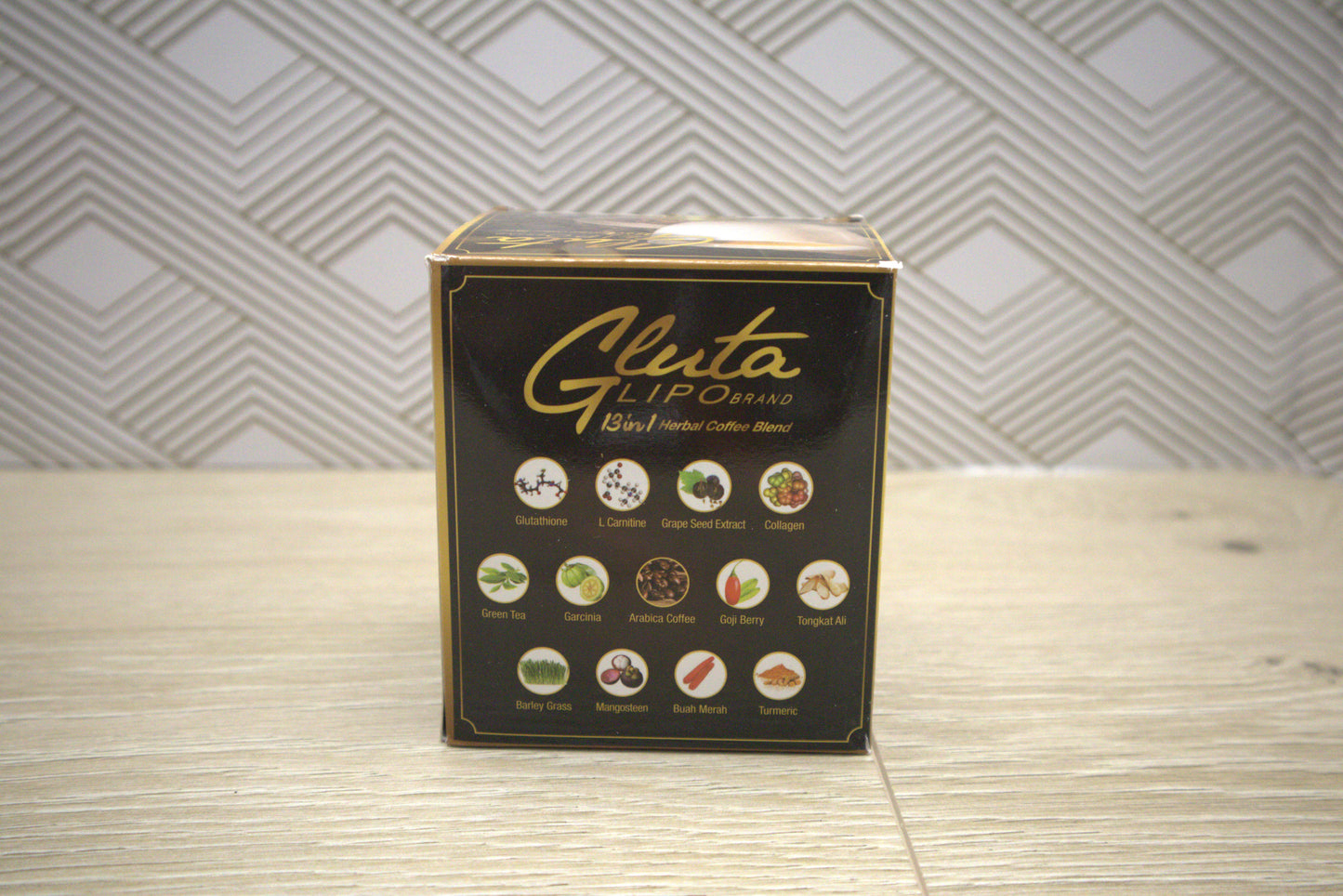 Gluta Lipo Coffee 13-in-1, Whitening & Slimming, 10 - Sachets