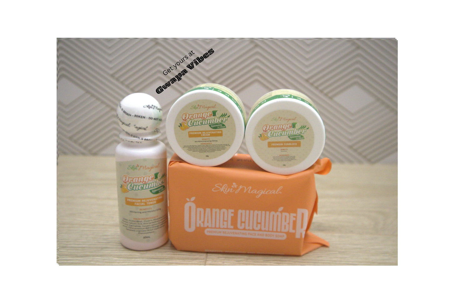 Skin Magical Orange Cucumber Whitening & Anti-Aging REJUVENATING SET