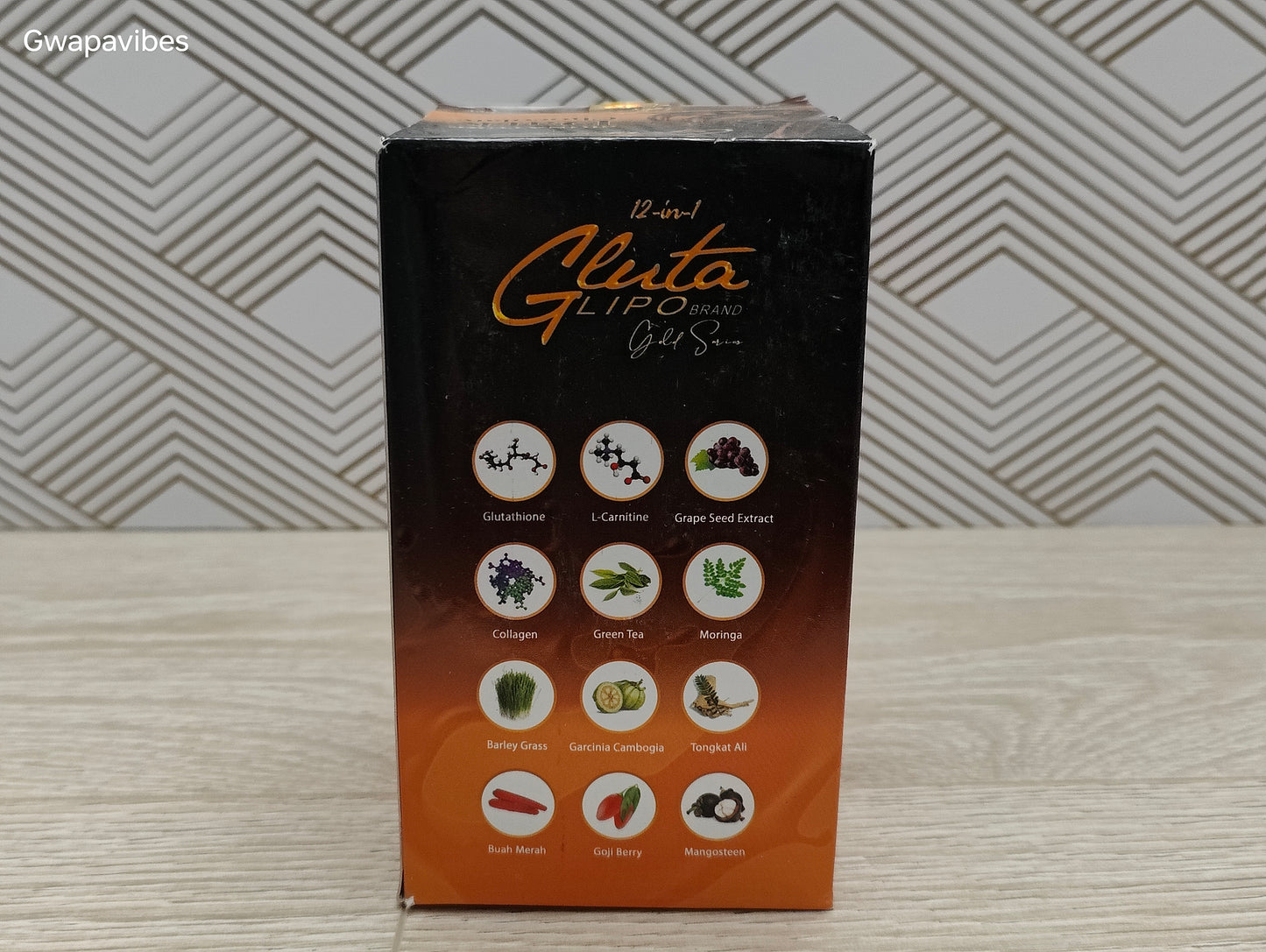 Gluta Lipo Gold Series Signature Dark Chocolate 10 Sachets