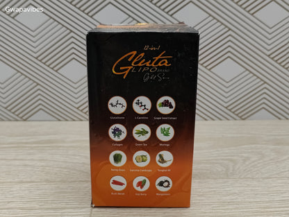 Gluta Lipo Gold Series Signature Dark Chocolate 10 Sachets