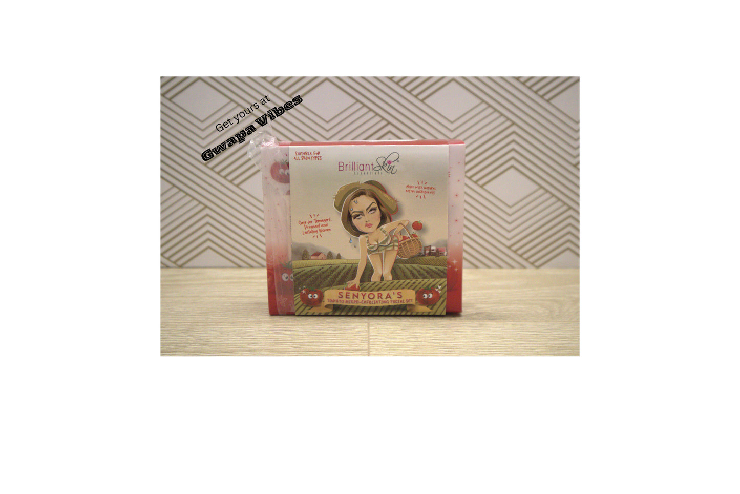 Brilliant Skin Tomato Exfoliating Facial Set