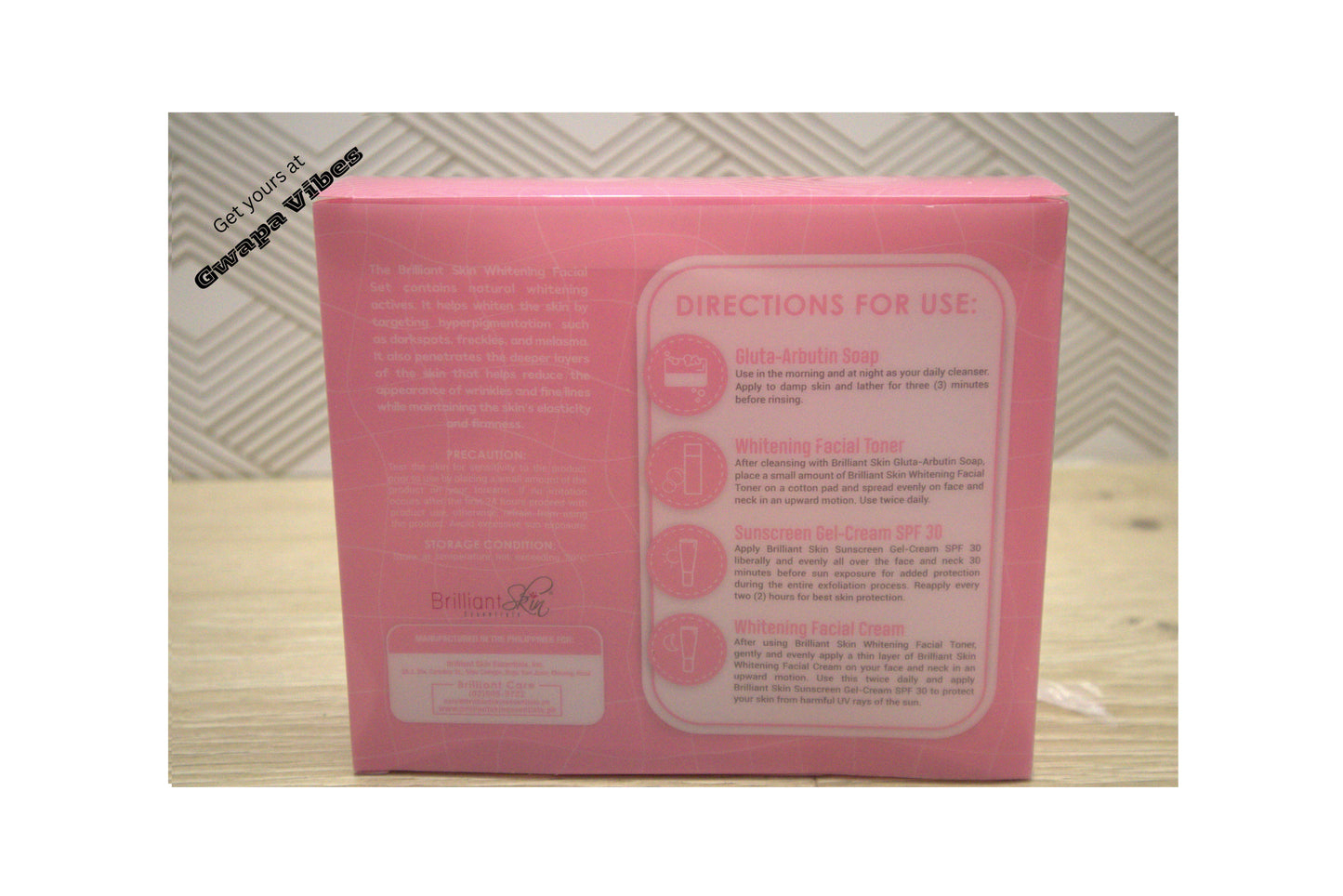 Brilliant Skin Maintenance Whitening Set
