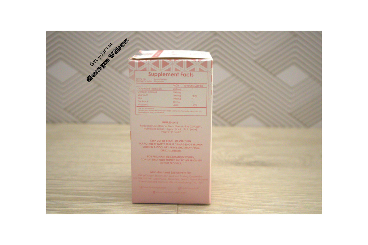 Beauty Vault Lumi Capsules