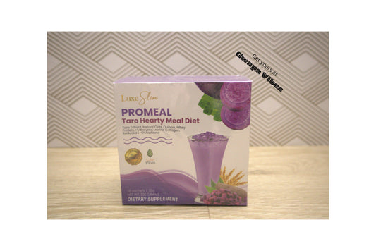 Luxe Slim Promeal TARO Heart Healthy Meal Diet Drink.