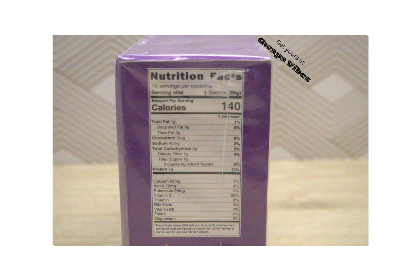 Luxe Slim Promeal TARO Heart Healthy Meal Diet Drink.