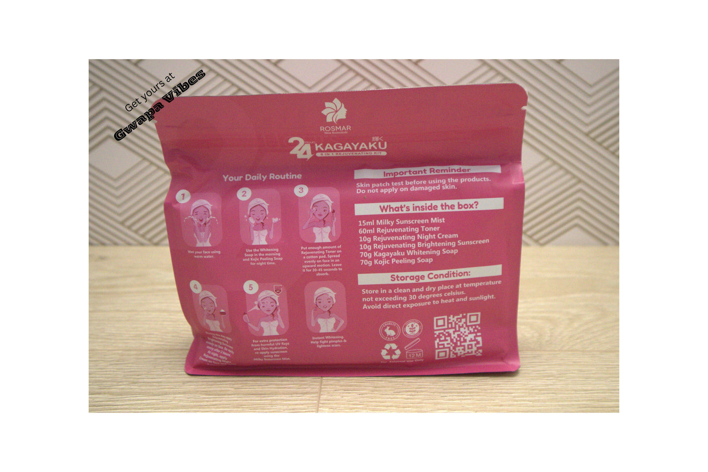Rosmar 24 Hour Kagayaku Rejuvenating Kit